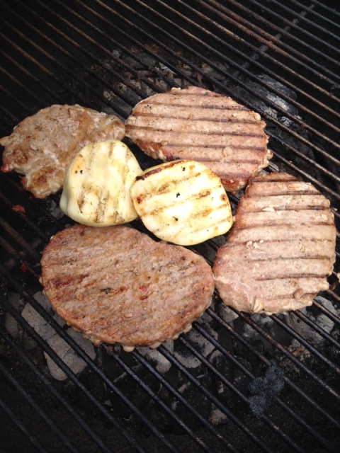 Summer Pork Burgers 